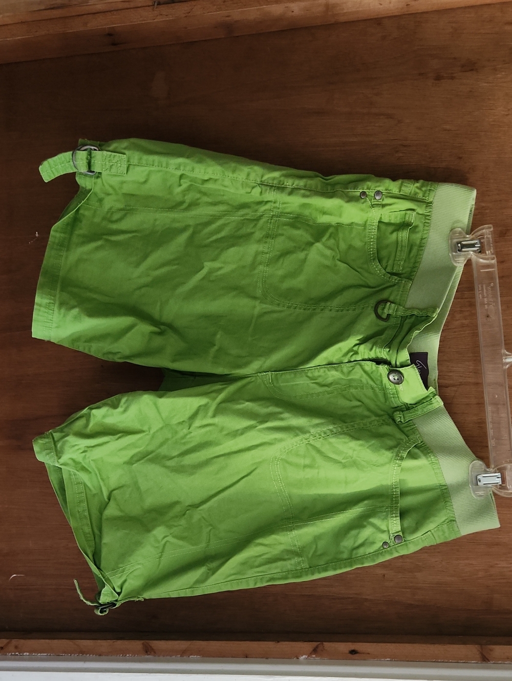 Gloria Vanderbilt Lime Green Women's Shorts